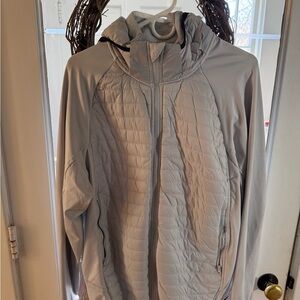 Baleaf Gray Hoodie with Logo Tag